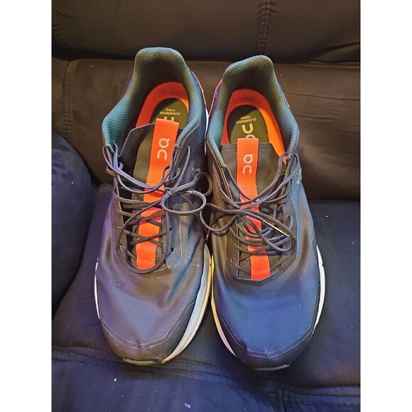 On Running Other - Black Orange On Cloud “Black Flame” Cloudnova Form 26.98484 Mens Size 13